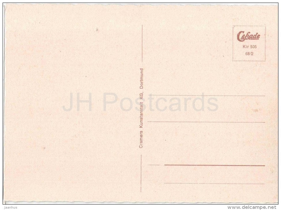 Gruss aus der Lederstadt Kirn a. d. Nahe - Jahnbad - Kyrburg - schloss Dhaun - castle - Kir 505 - Germany - ungelaufen - JH Postcards