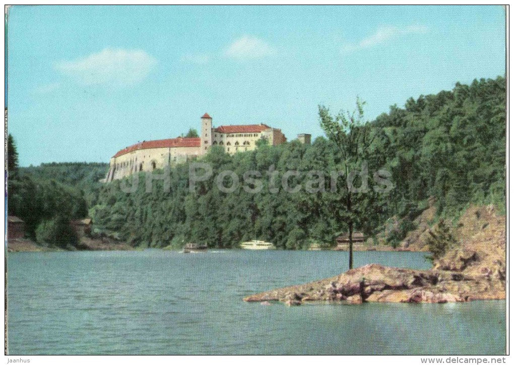 Bitov State Castle - Czechoslovakia - Czech - used - JH Postcards