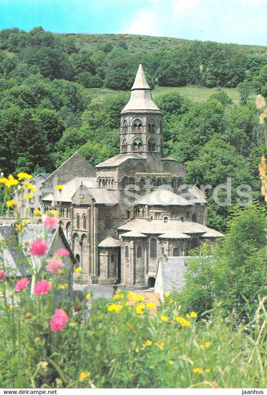 Orcival 860 m - eglise - church - France - unused - JH Postcards