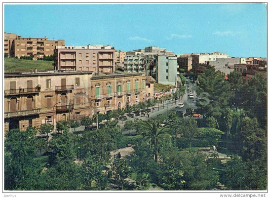 Villa Comunale e via XX Settembre - Matera - Basilicata - 75100 - 51/III 973 - Italia - Italy - unused - JH Postcards