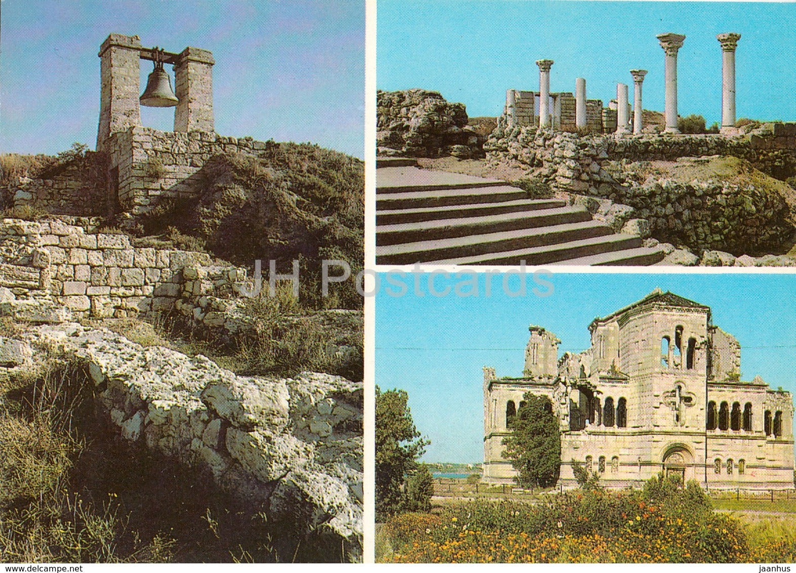 Sevastopol -  Chersonesos historical and archaeological reserve - postal stationery - 1985 - Ukraine USSR - unused - JH Postcards