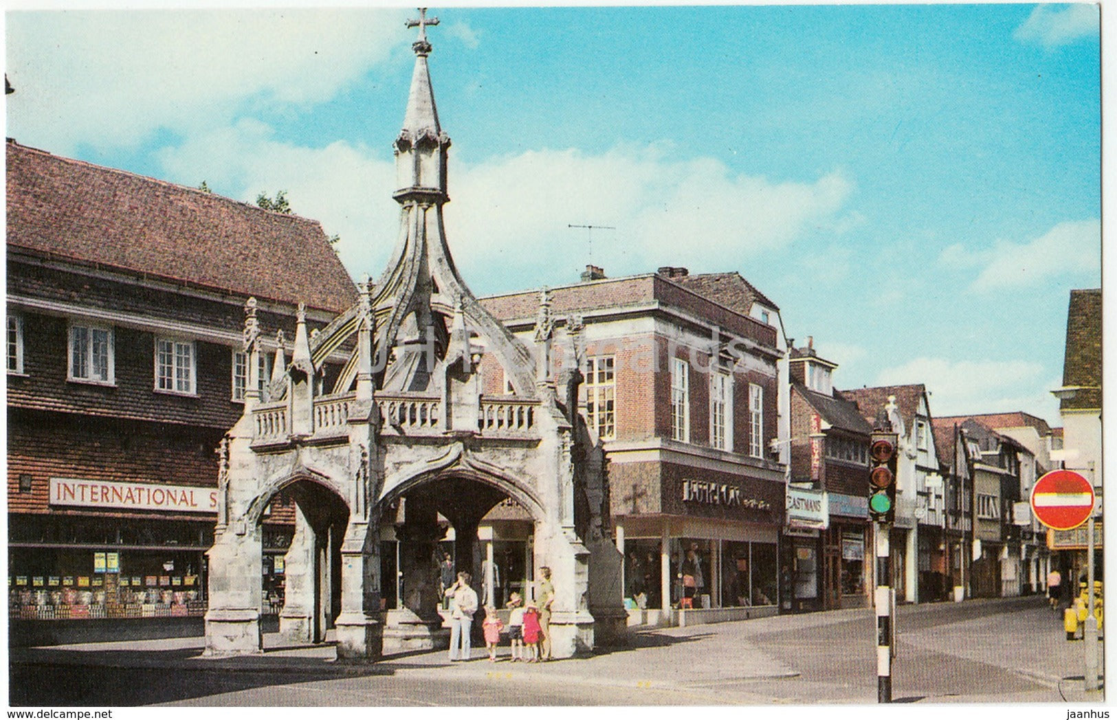 Salisbury - Poultry Cross and Silver Street - United Kingdom - England - unused - JH Postcards