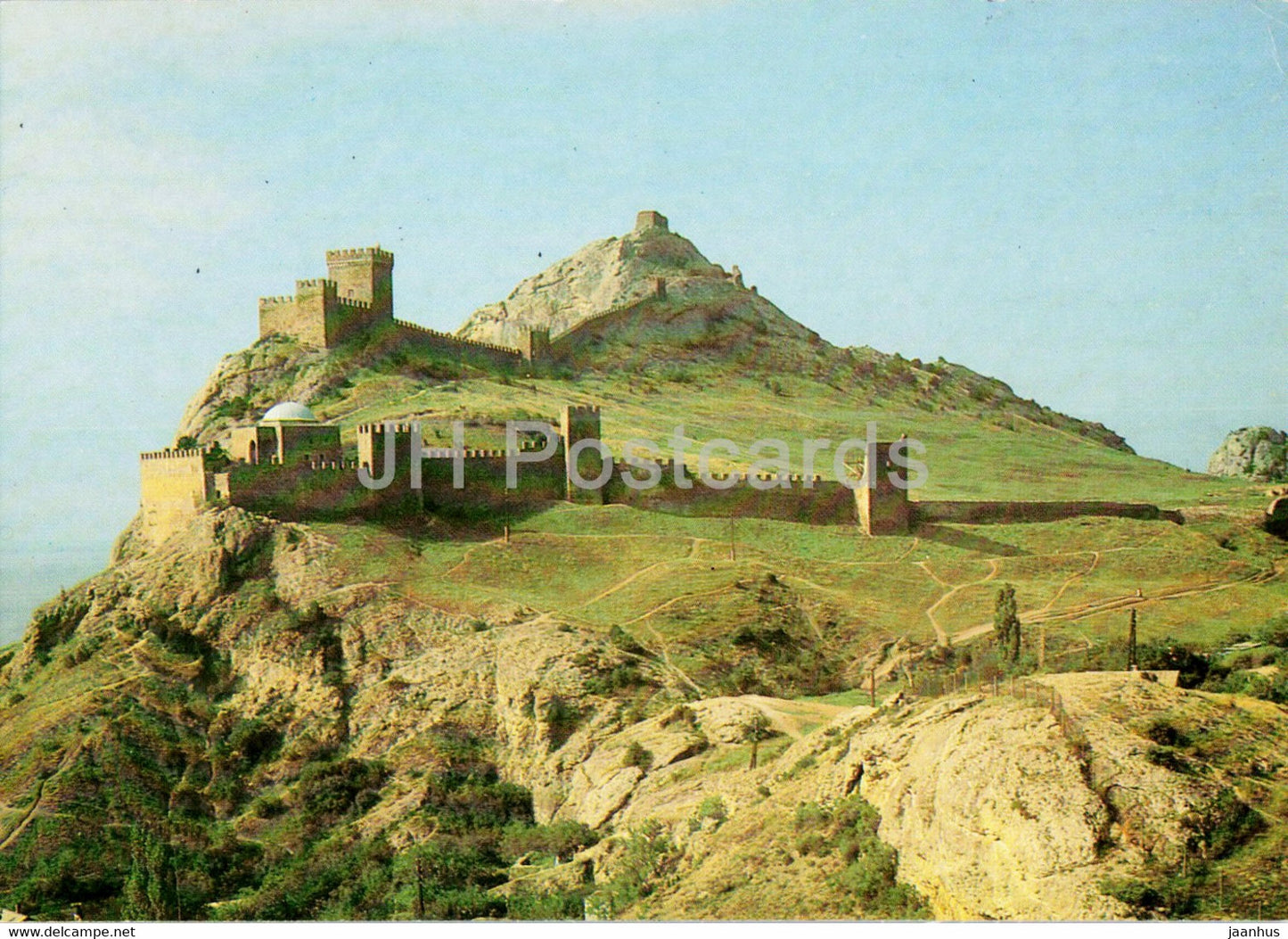 Sudak - Crimea - Genoese fortress - 1986 - Ukraine USSR - unused - JH Postcards