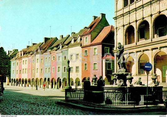 Poznan - Fragment Starego Rynku - part of the Old Town Square - Poland - unused - JH Postcards