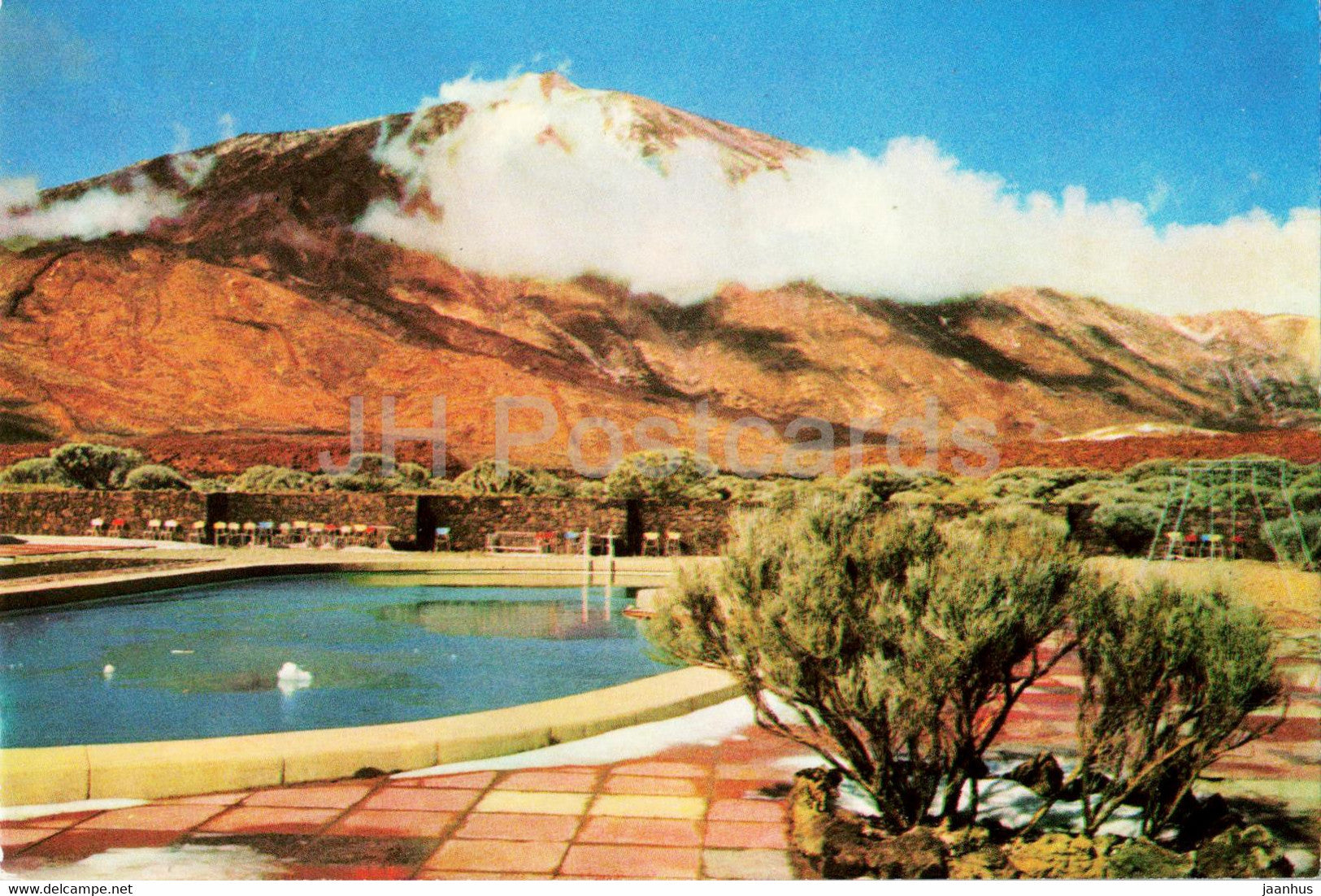 Motivos de Tenerife - Parador de las Canadas - Views of Tenerife - 140 - Spain - unused - JH Postcards