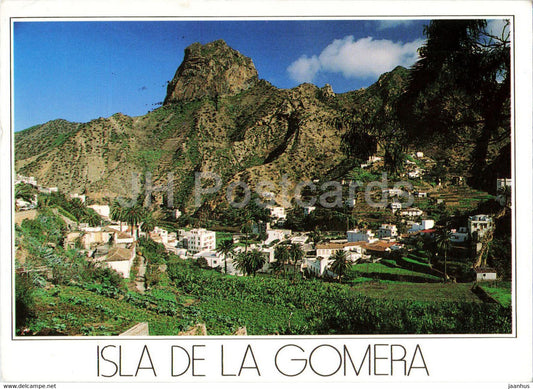 Isla de la Gomera - Vallehermoso - 015 - Spain - used - JH Postcards