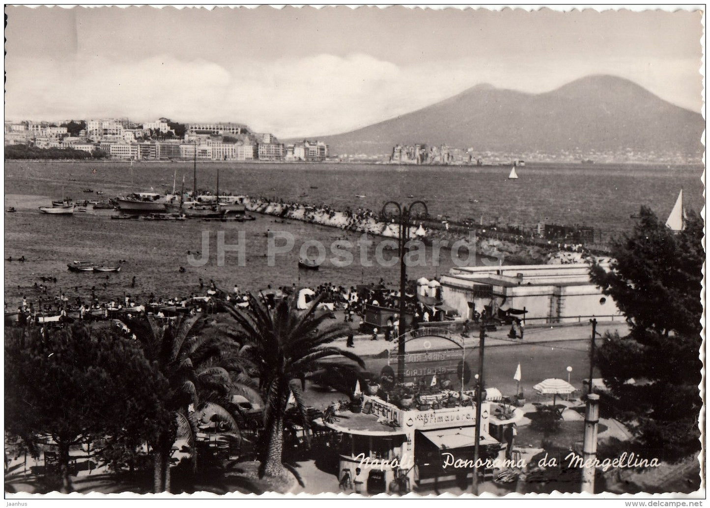 Panorama di Mergellina - Napoli - Naples - 11 - Italy - Italia - unused - JH Postcards
