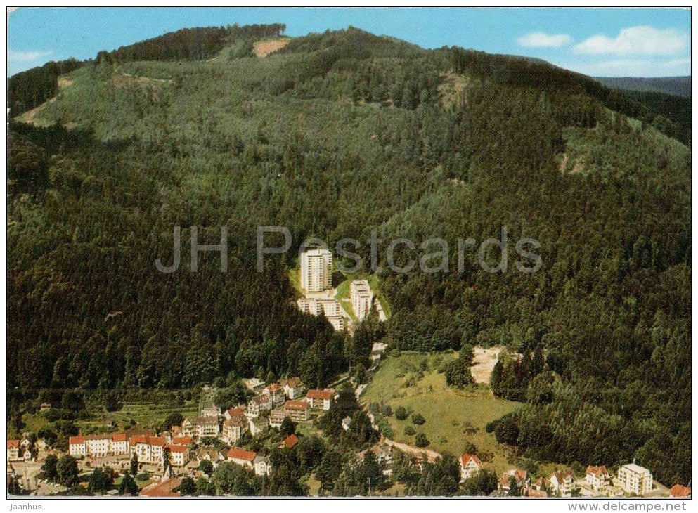 Heilbad un Heilklimatischer Kurort Bad Herrenalb im Schwarzwald - 7506 - Germany - 1976 gelaufen - JH Postcards