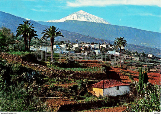 Puerto de la Cruz - Valle de la Orotava y Teide - Tenerife - 375 - Spain - unused - JH Postcards