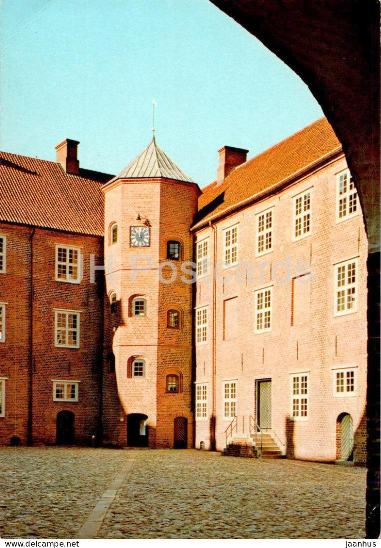 Sonderborg Slot - courtyard - castle - 143 - 1980 - Denmark - unused - JH Postcards