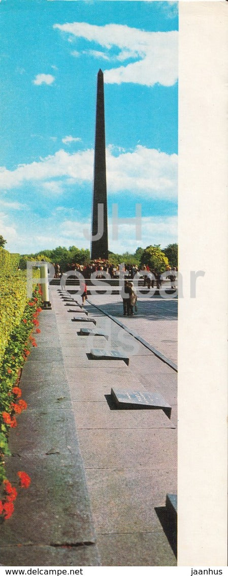 Kyiv - Kiev - Park of Eternal Glory - Tomb of Unknown Soldier - 1974 - Ukraine USSR - unused - JH Postcards