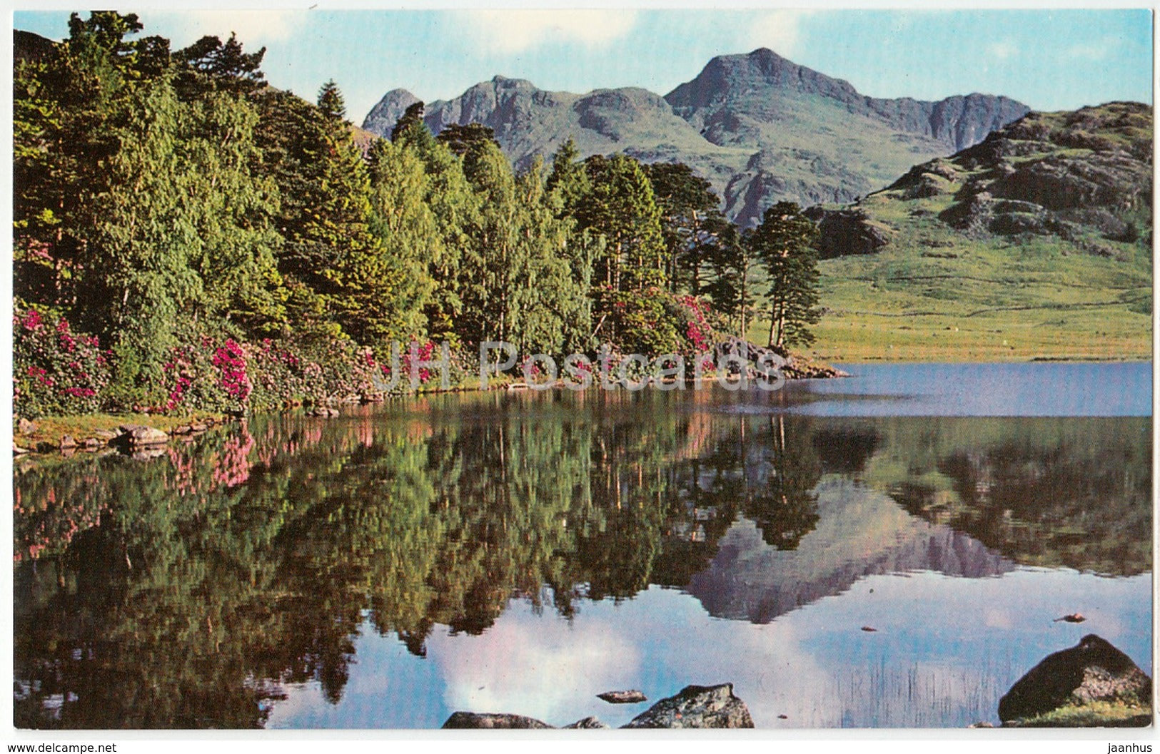 Blea Tarn and Langdale Pikes - United Kingdom - England - unused - JH Postcards