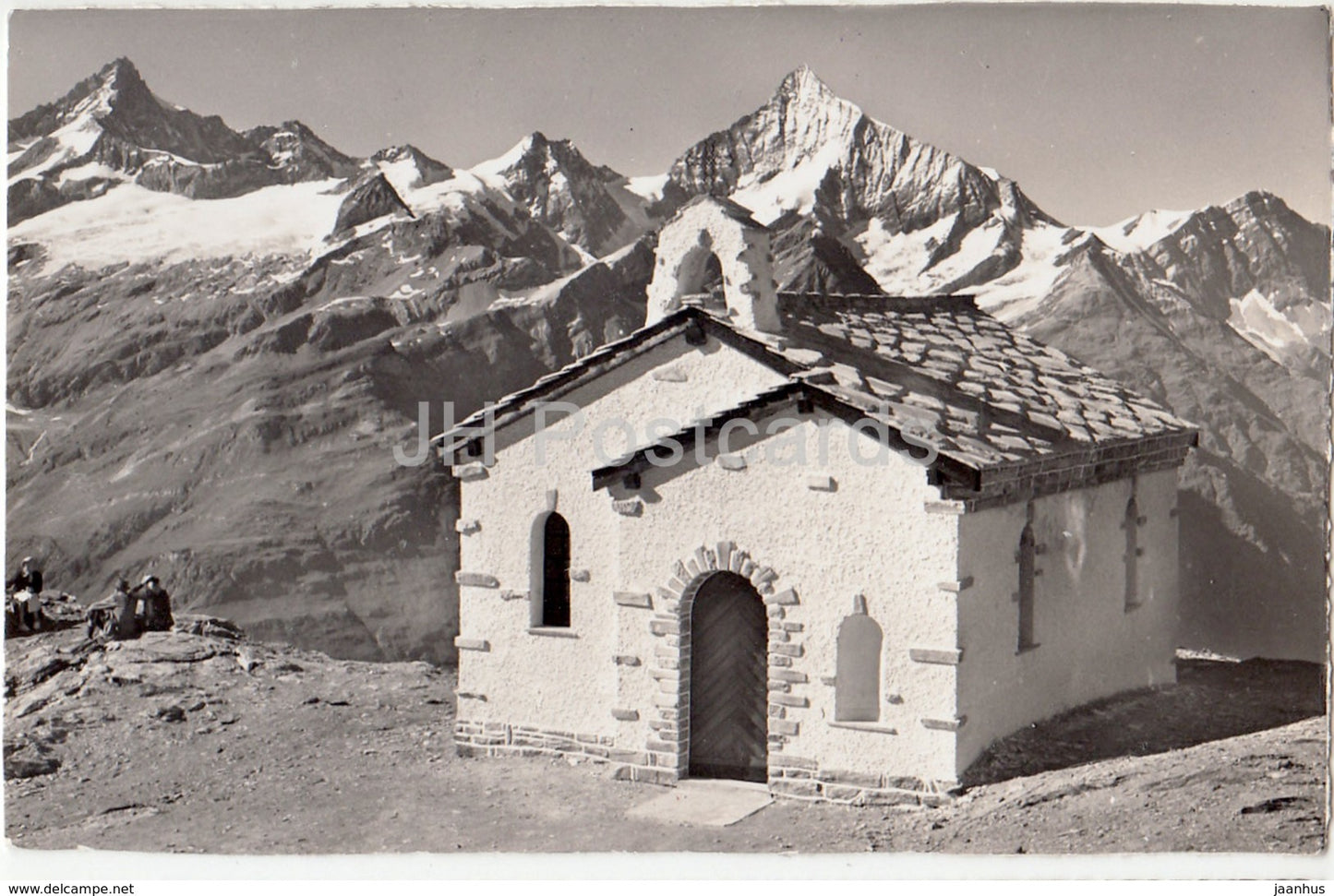 Zermatt Gornergrat - Zinal - Rothorn - Weisshorn - 1104 - Switzerland - 1959 - used - JH Postcards