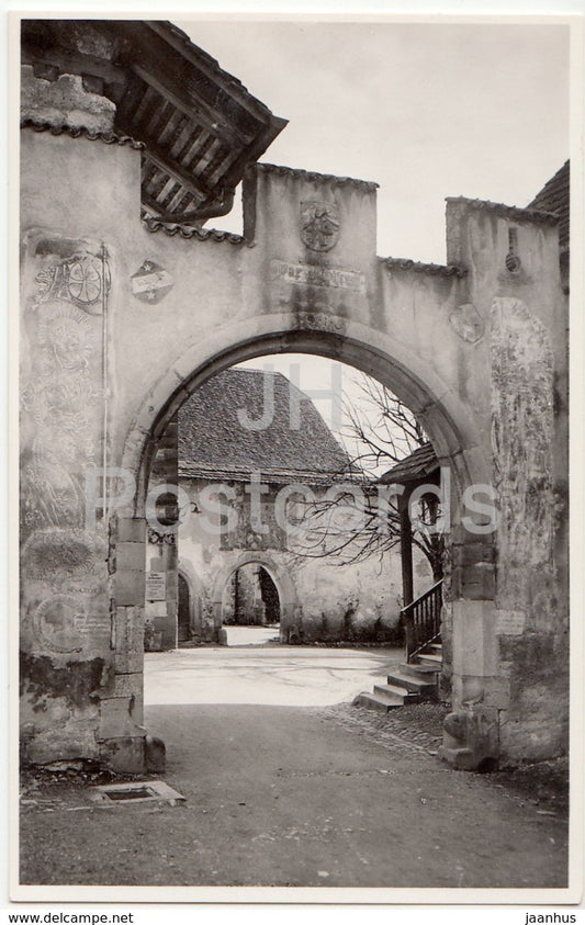 Kloster St. Georgen - Stein a Rh. - Blick in den mittleren Hofraum - 1520 - Switzerland - old postcard - unused - JH Postcards