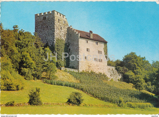 Schloss Habsburg - castle - 3629 - 1970 - Switzerland - used - JH Postcards