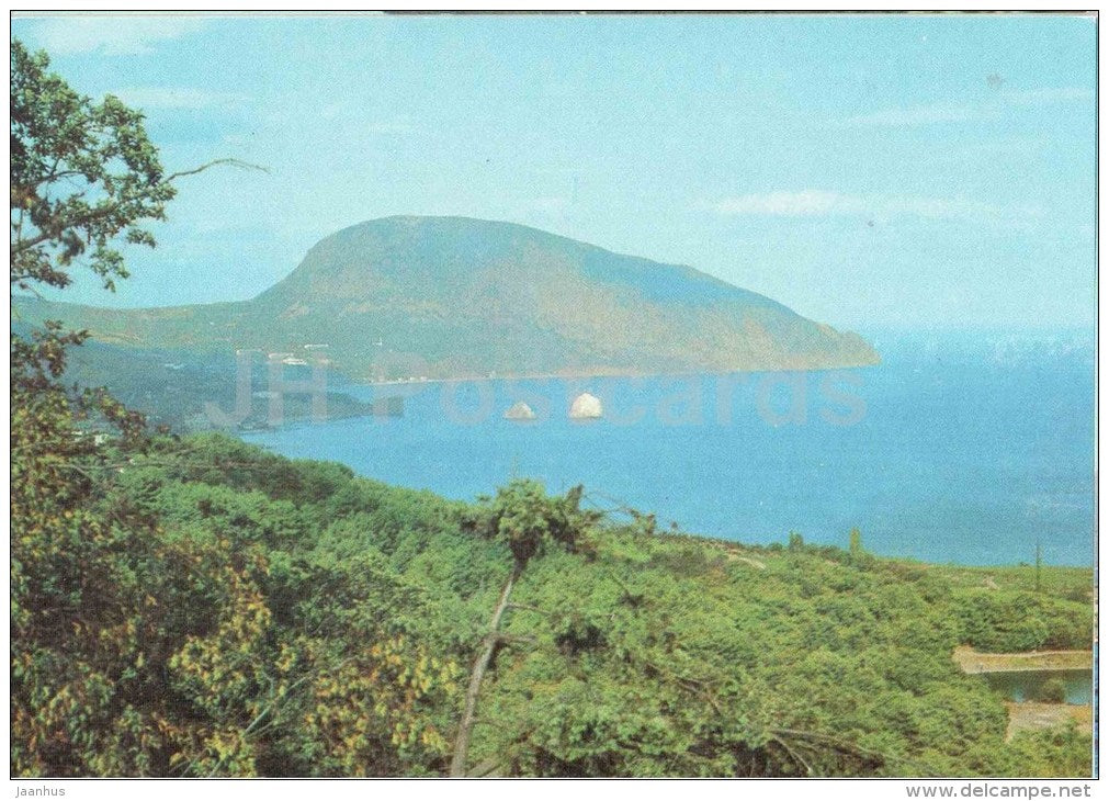 Bear mountain - Gurzuf - Hurzuf - Crimea - Krym - postal stationery - 1978 - Ukraine USSR - unused - JH Postcards