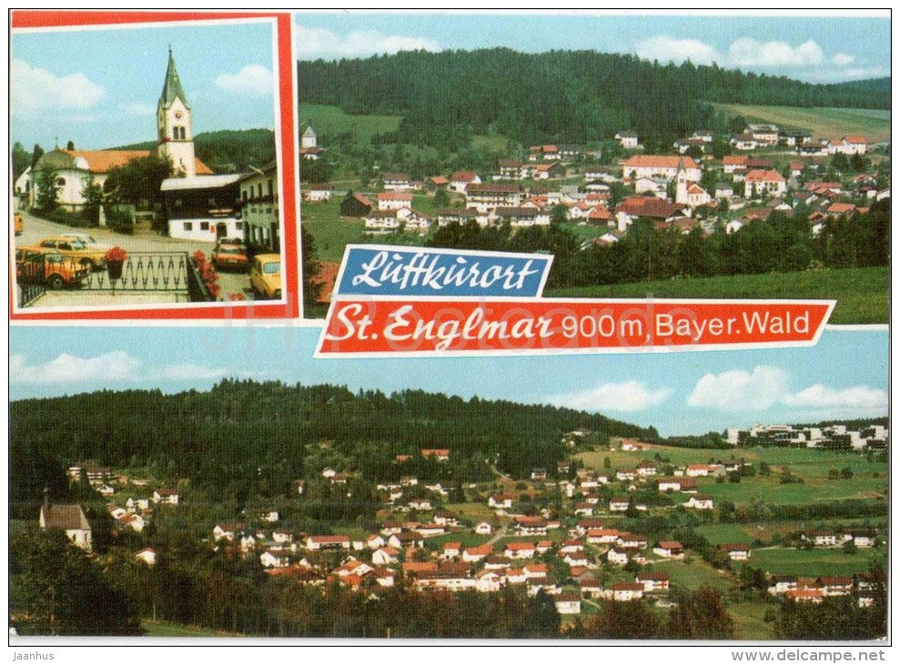 Luftkurort St. Englmar 900 m , Bayerischer Wald - 8441 - Germany - nicht gelaufen - JH Postcards