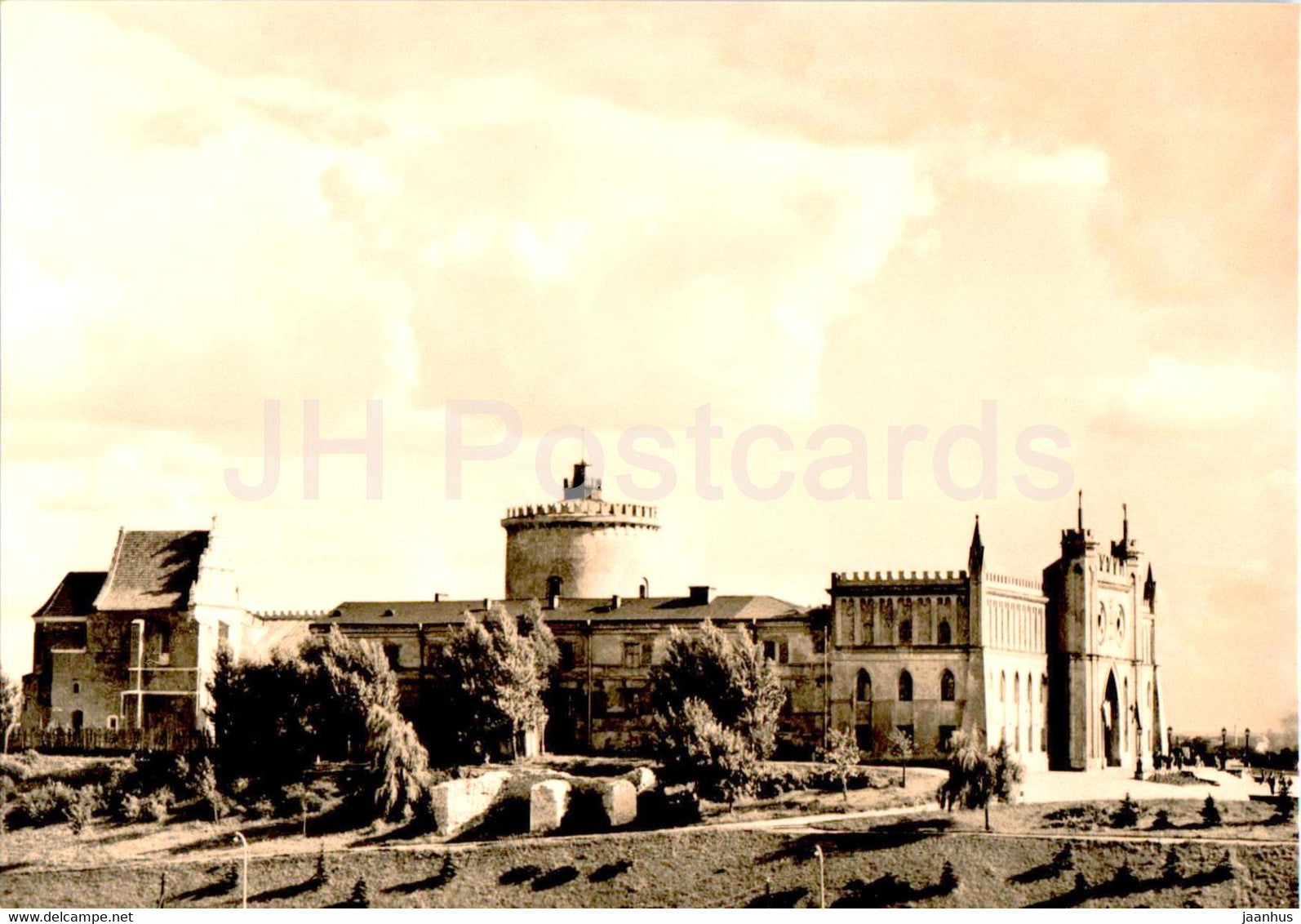 Lublin - Zamek - Castle - 27-792 - old postcard - Poland - unused - JH Postcards