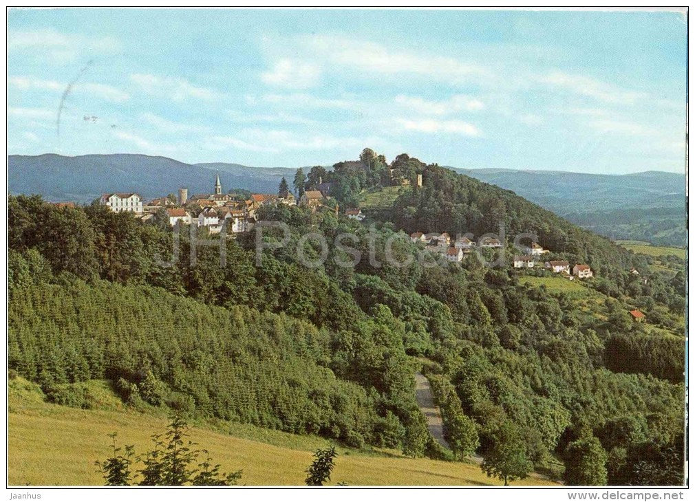 Lindenfels im Naturpark , Odenwald / Bergstrasse - 6145 - Germany - 1972 gelaufen - JH Postcards