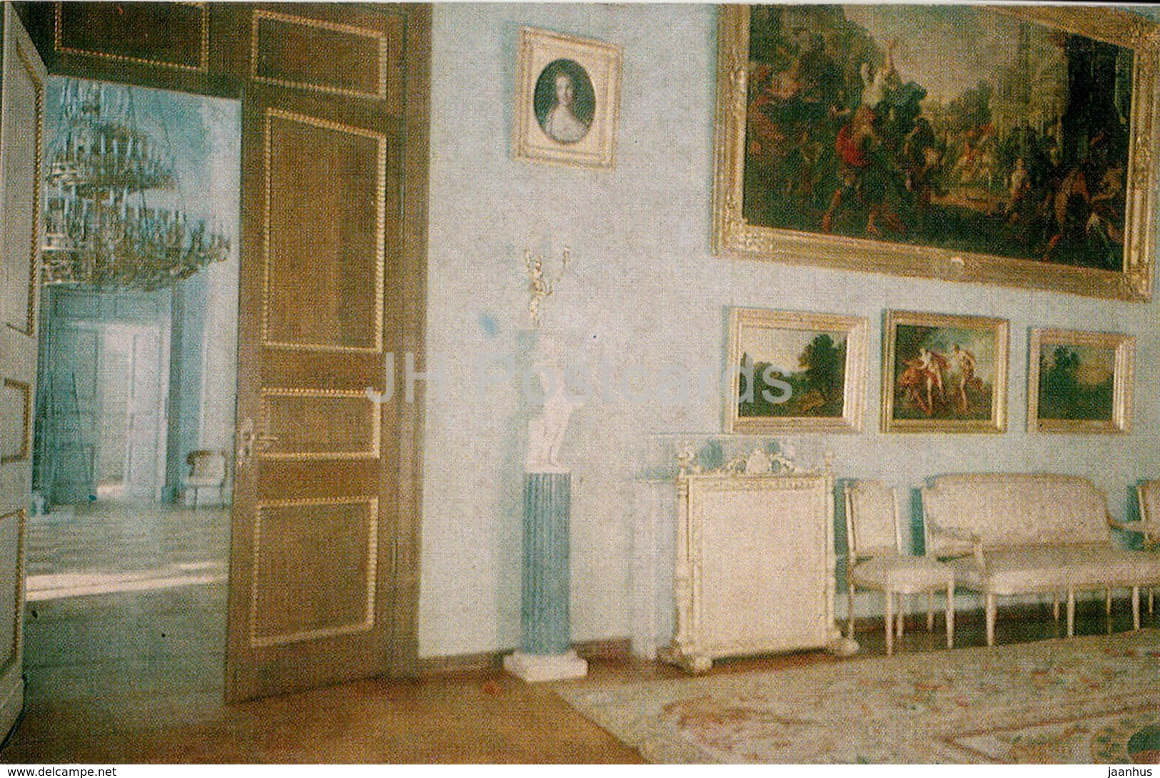 Arkhangelskoye Palace - Salon - Turist - 1976 - Russia USSR - unused - JH Postcards