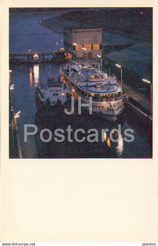 Volgograd - Lenin Volga Don Canal near Volgograd - Russia USSR - unused - JH Postcards