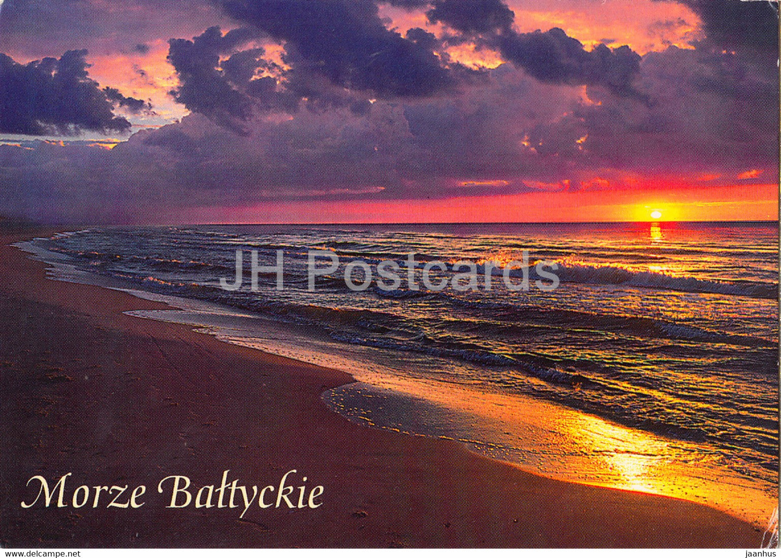 Morze Baltyckie - Baltic Sea - Poland - used - JH Postcards