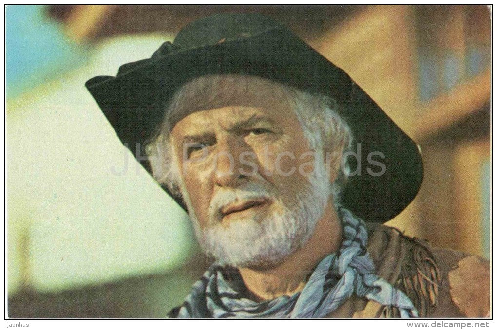 I. Petrov - Soviet Russian Movie Actor - Headless Horseman - Russia USSR - unused - JH Postcards