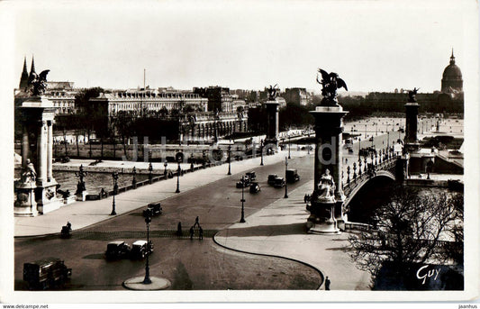 Paris et ses Merveilles - Perspective sur le Pont Alexandre - bridge - 24 - old postcard - France - unused - JH Postcards