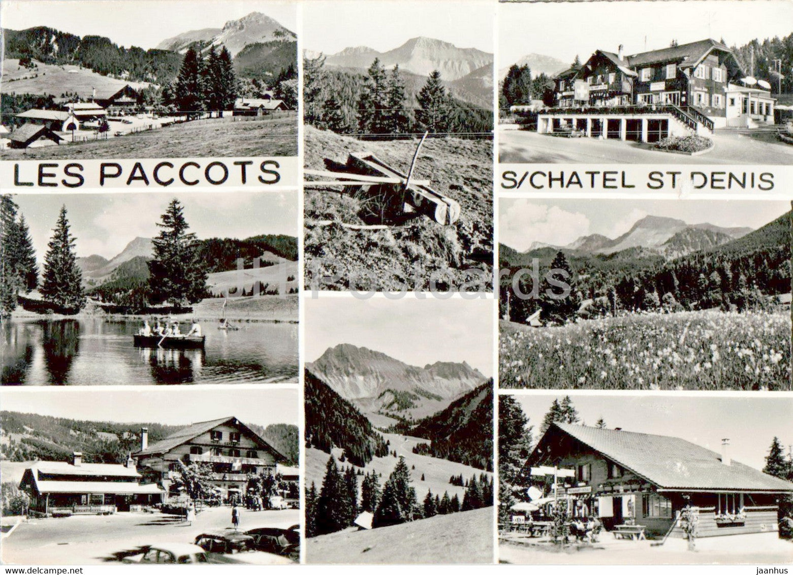 Les Paccots - S Chatel St Denis - 1978 - Switzerland - unused - JH Postcards