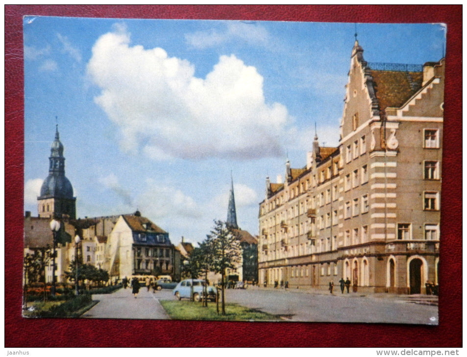 Riga Old Town - Latvia USSR - unused - JH Postcards