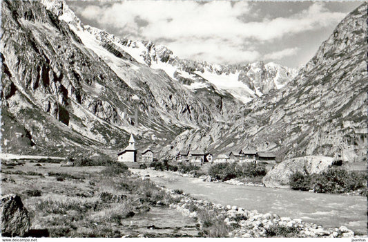 Goscheneralp - Dorf - old postcard - 1957 - Switzerland - used - JH Postcards