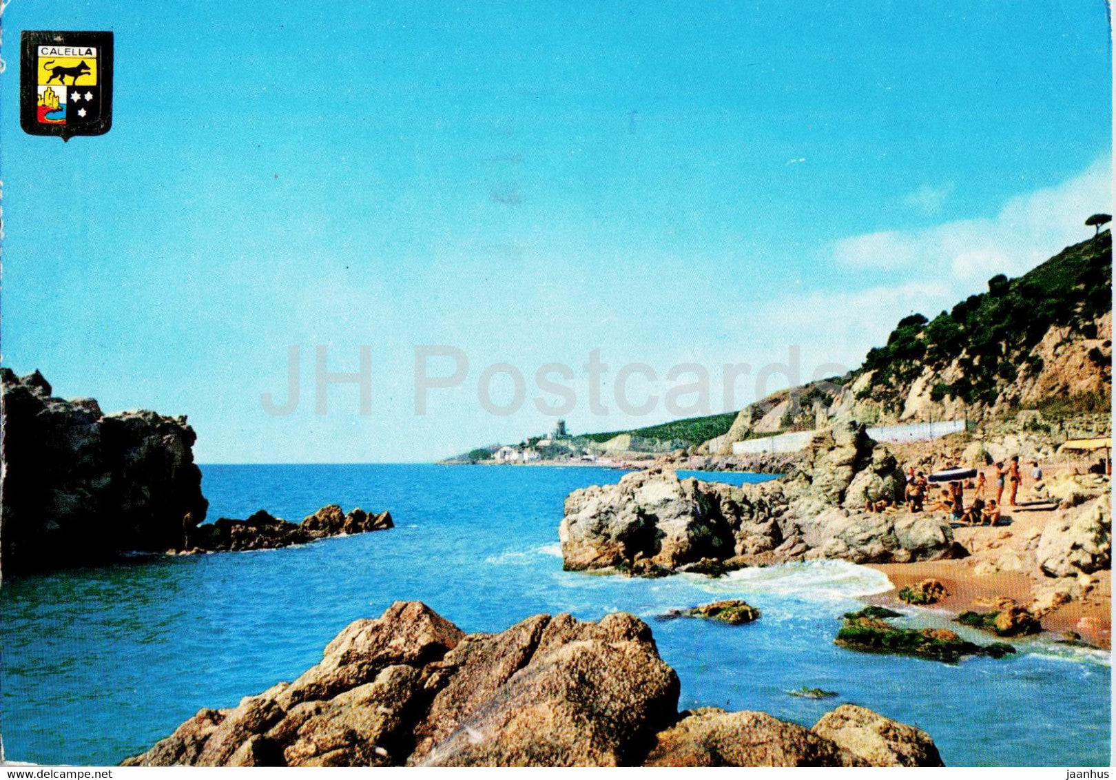 Calella - Acantilados - Unapproachable coast - 726 - Spain - used - JH Postcards