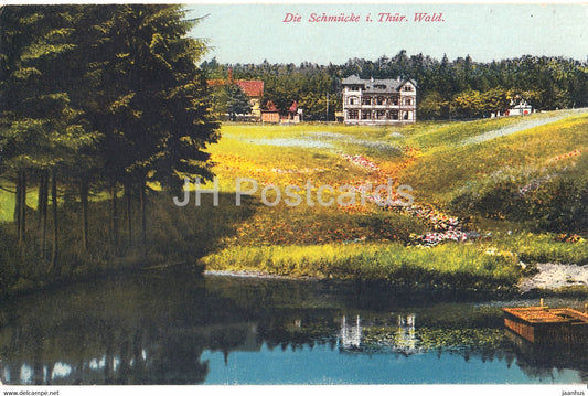 Die Schmucke i Thur Wald - 410 - old postcard - Germany - unused - JH Postcards