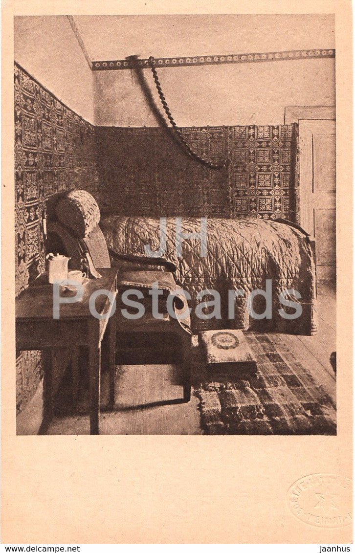 Weimar - Aus dem Goethehause - Sterbezimmer - old postcard - Germany - unused - JH Postcards