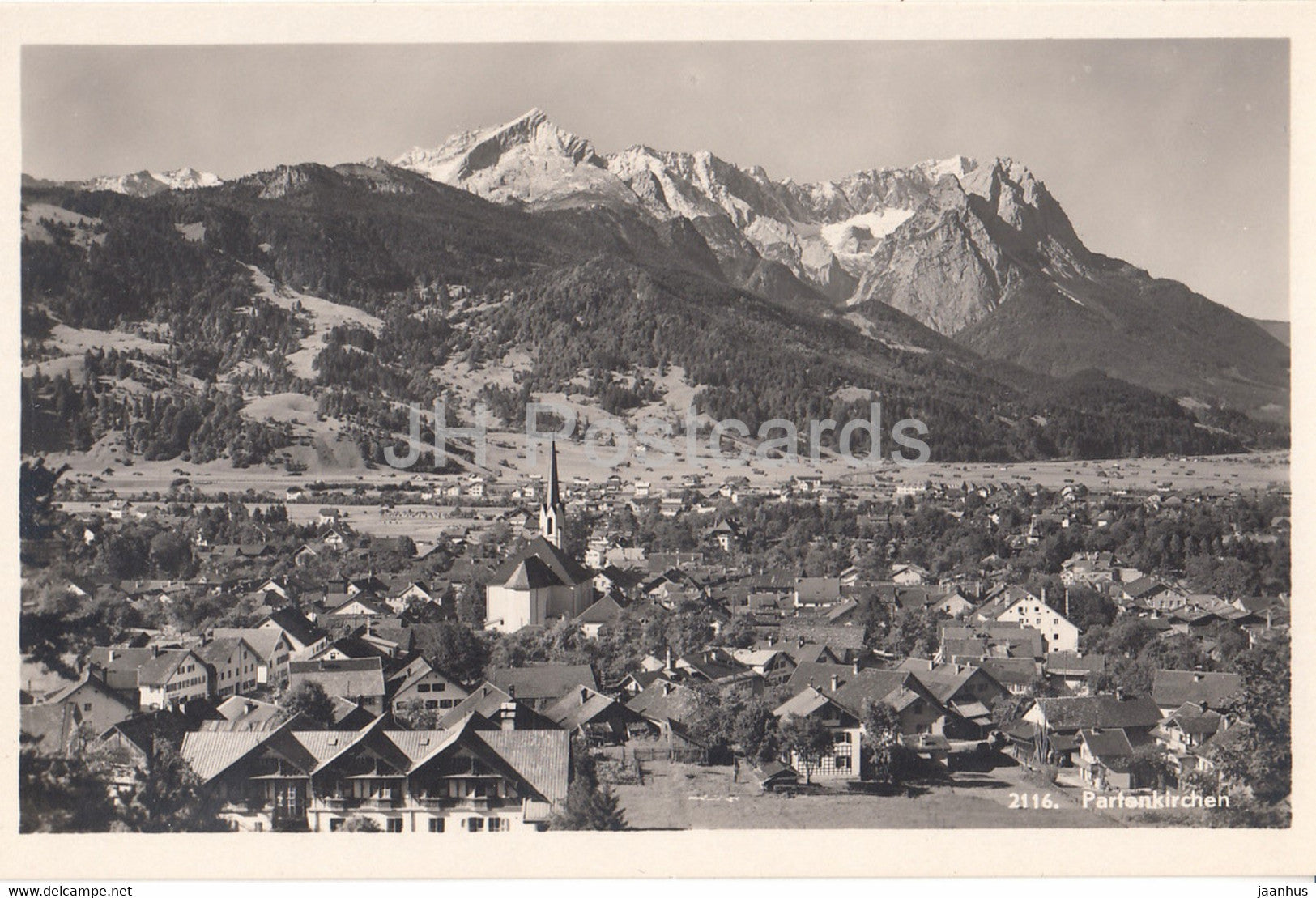 Partenkirchen - 2116 - old postcard - Germany - unused - JH Postcards