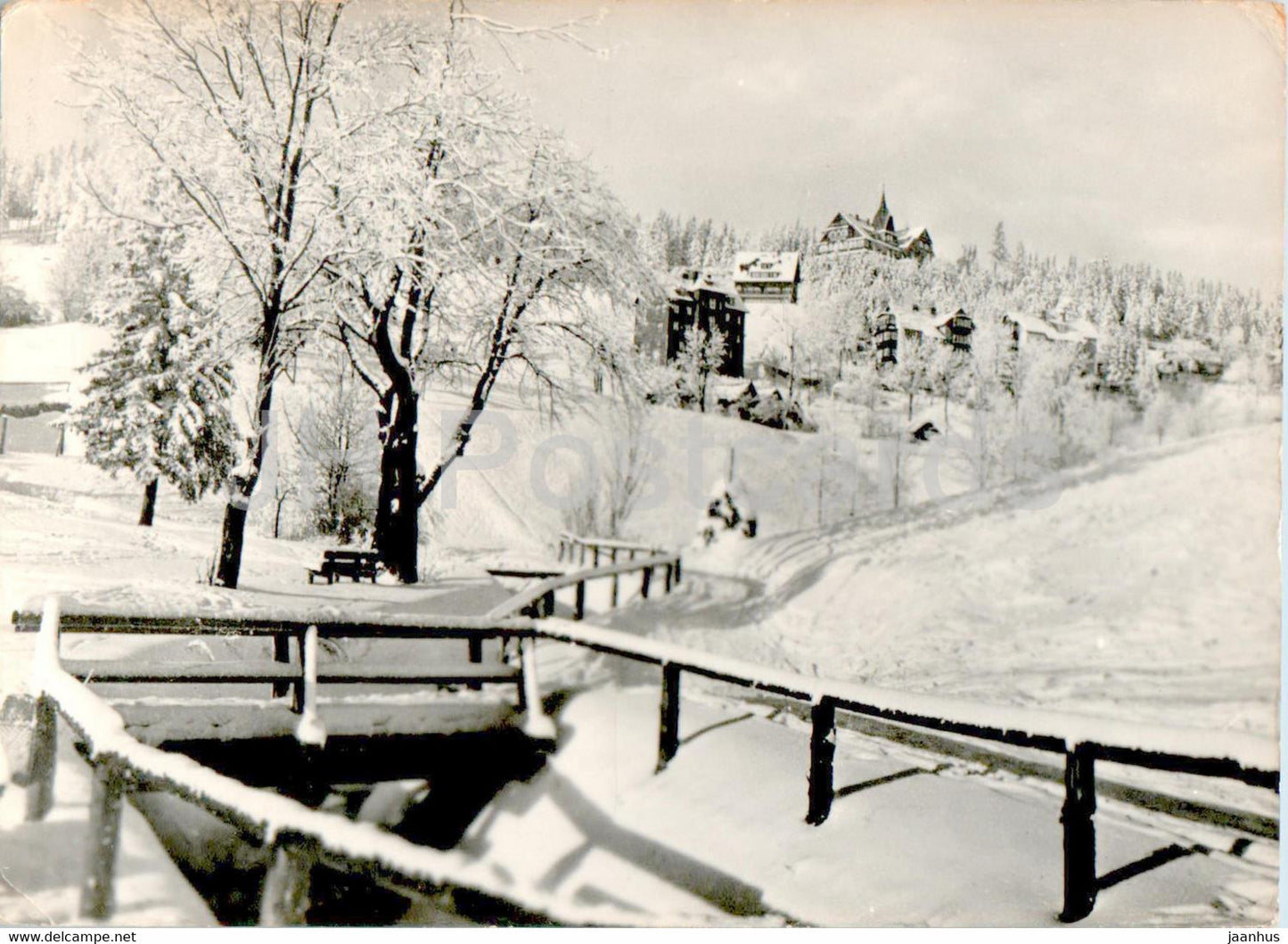 Bierutowice - Widok Ogolny - general view - 1963 - Poland - used - JH Postcards