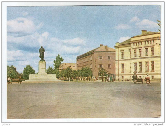 Komjaunatnes Street - Cesis - Latvia USSR - unused - JH Postcards