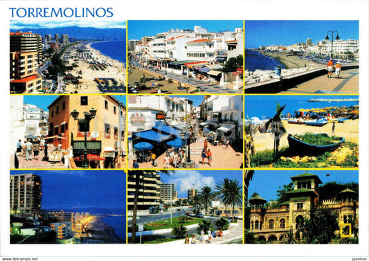 Torremolinos - Costa del Sol - multiview - Spain - used - JH Postcards