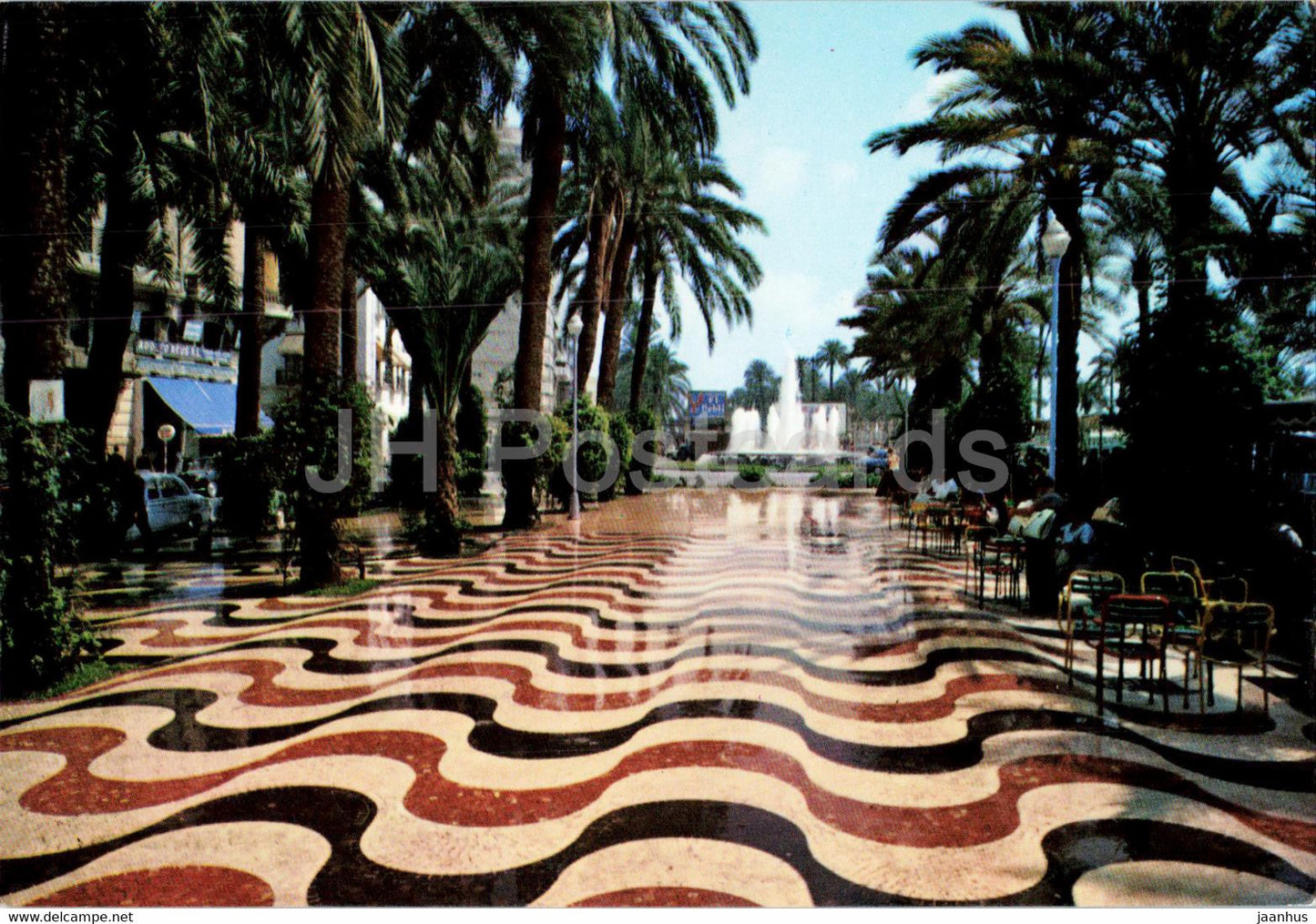 Alicante - Explanada y Fuente - Esplanade and Fountain - 31 - Spain - unused - JH Postcards