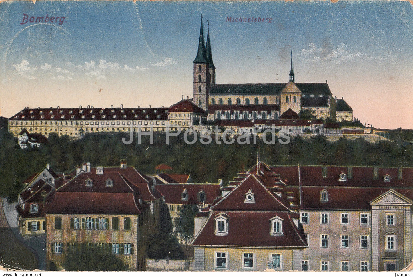 Bamberg - Michaelsberg - 22792 - old postcard - 1925 - Germany - used - JH Postcards