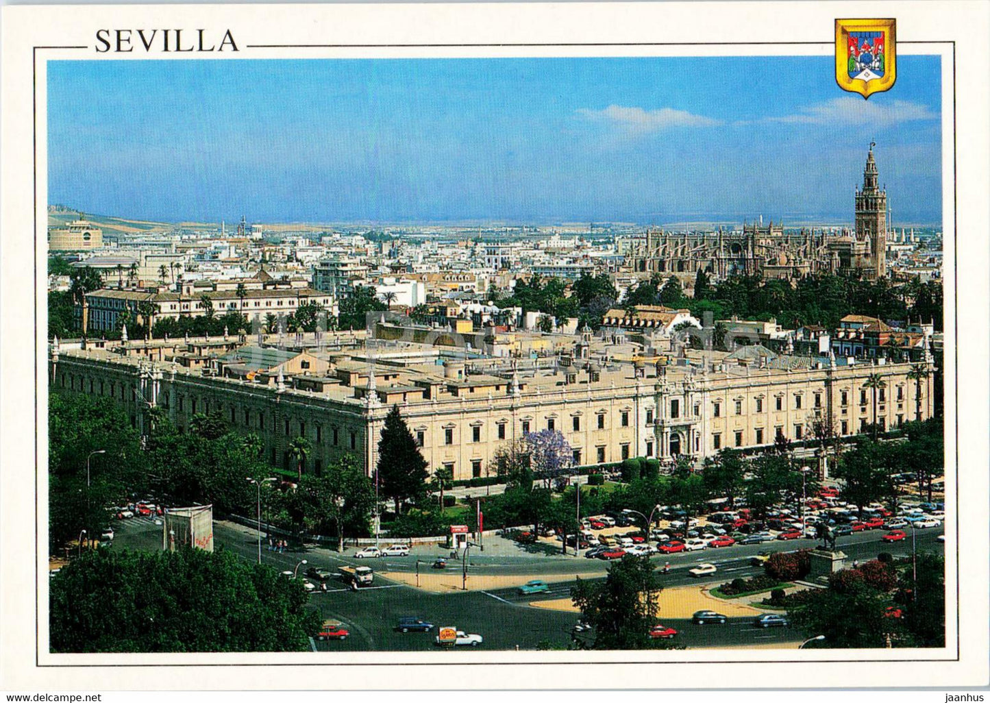 Sevilla - Vista Parcial - partial view - 149 - Spain - unused - JH Postcards