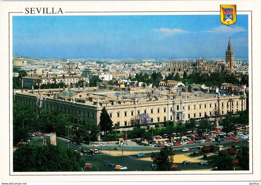 Sevilla - Vista Parcial - partial view - 149 - Spain - unused - JH Postcards