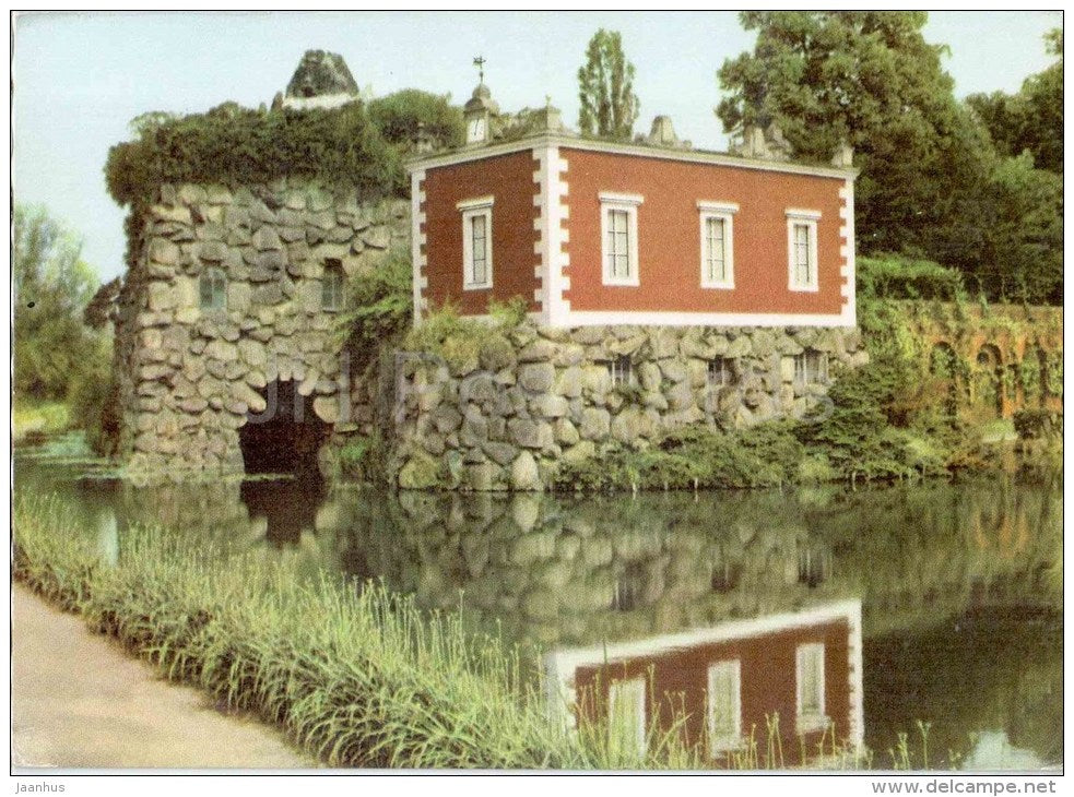 Landschaftspark Wörlitz - Der Stein - Germany - 1973 gelaufen - JH Postcards