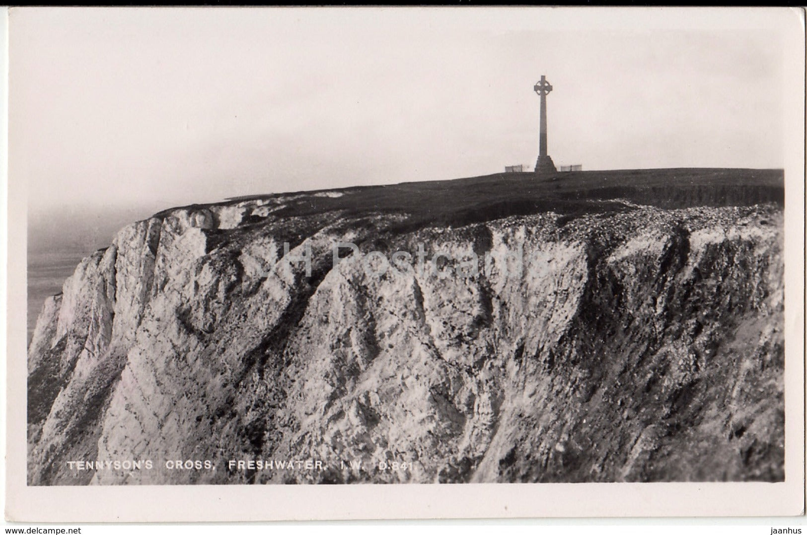 Freshwater - Tennyson' s Cross - D.841 - 1952 - United Kingdom - England - used - JH Postcards