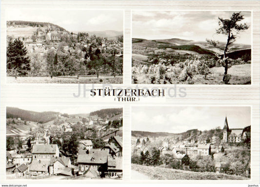 Stutzerbach - Thur - old postcard - 1967 - Germany DDR - used - JH Postcards