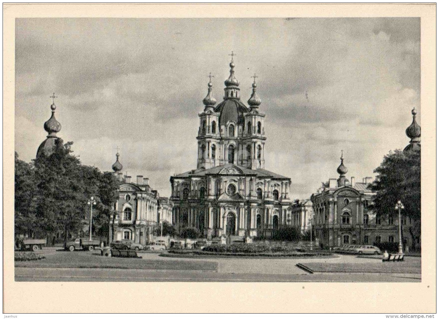 Cathedral of the Smolny Convent - Smolny - Leningrad - St. Petersburg - 1964 - Russia USSR - unused - JH Postcards