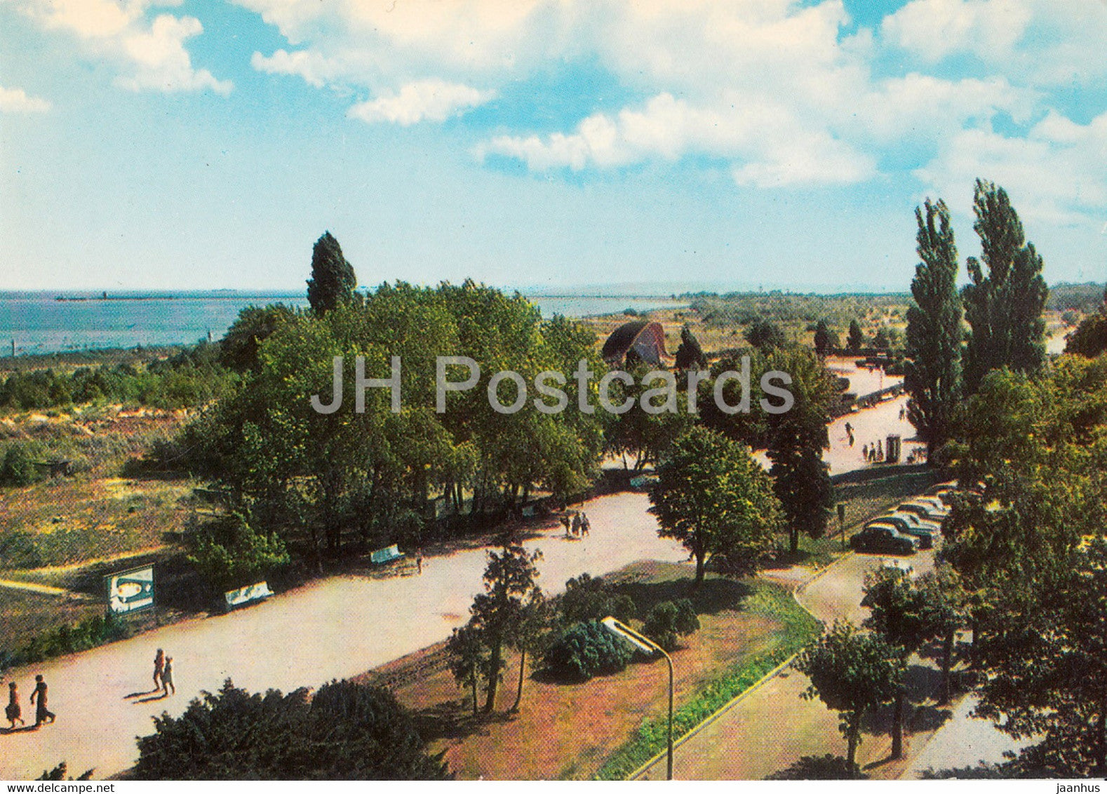 Swinoujscie - promenade - Poland - unused - JH Postcards