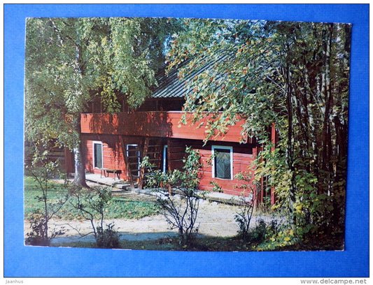 country house - circulated in Finland 1992 - Finland - used - JH Postcards