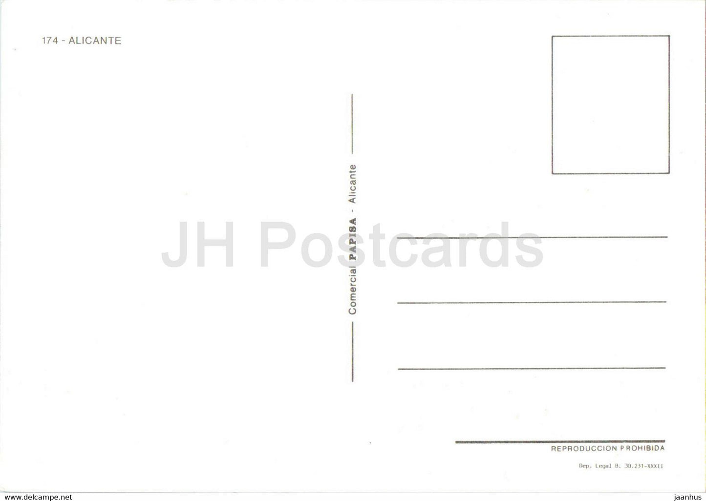 Recuerdo de Alicante - Multiview - 174 - Spanien - unbenutzt