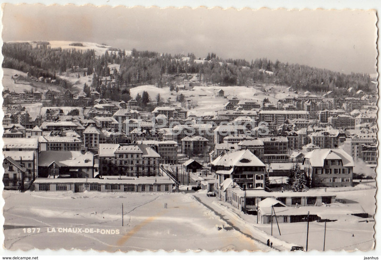 La Chaux-de-Fonds - 1877 - Switzerland - old postcard - used - JH Postcards